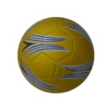 YELLOW MATTE  FOOTBALL