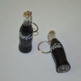 Bottle keychain with Pen