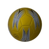 YELLOW MATTE  FOOTBALL